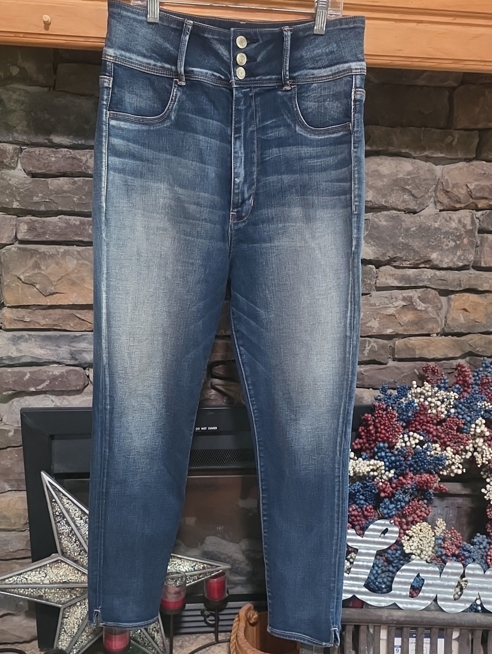 AE Super Hi-Rise Jeggings Sz 14